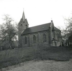 Mochow. Dorfkirche (1880). Ansicht von Südosten