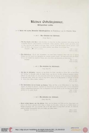 Kleines Gobelinzimmer (Nr. 9-37)