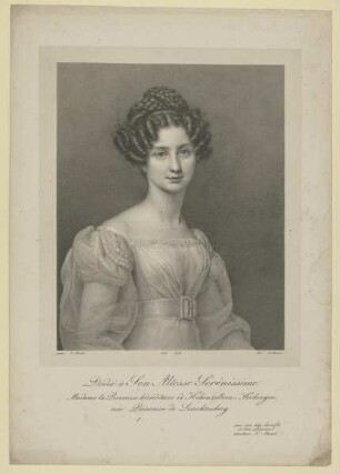 Bildnis der Prinzessin von Hohenzollern-Hechingen