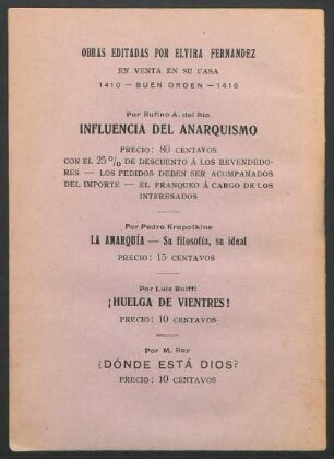 Obras editadas por Elvira Fernández