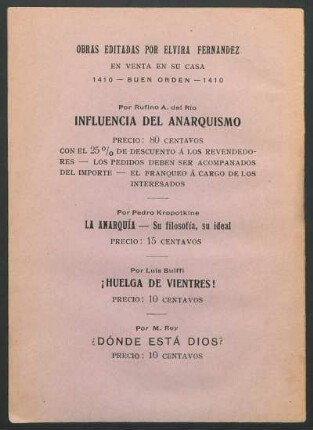 Obras editadas por Elvira Fernández