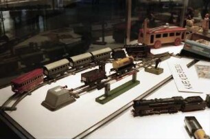 Basel: alte Eisenbahn, Spielzeug