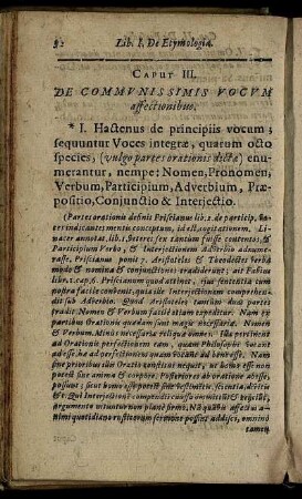 Caput III. De Communissimis Vovum affectionibus.