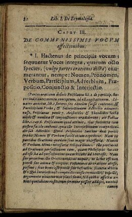 Caput III. De Communissimis Vovum affectionibus.