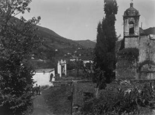 Kirche : Eine Kirche im mexikanischen Hochland.