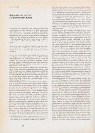 58-61 Geschichte und Herkunft der studentischen Farben