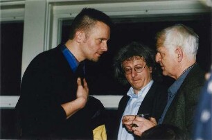 Michael Roes, Peter Esterhazy und Adolf Muschg