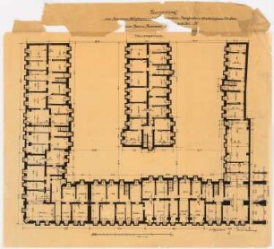 Arbeiterwohnhäuser, Berlin-Prenzlauer Berg: Grundriss KG
