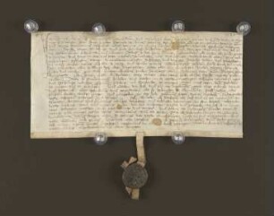 Regest Hoppe. 1562 Mai 20. Verkauf eines Gartens vor der Slagespforten.