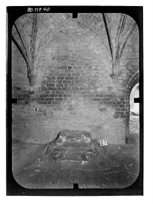 Brandenburg an der Havel. Dominikanerkloster St. Pauli (Ruine). Innenansicht