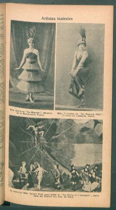 Artistas teatrales - [Fotografía]