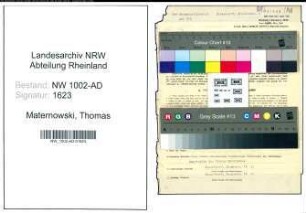 Entnazifizierung Thomas Maternowski, geb. 14.01.1889 (Stadtsekretaer)