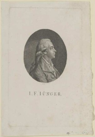 Bildnis des I. F. Iünger