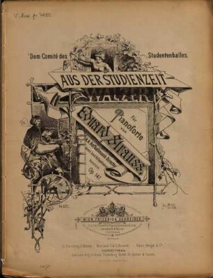 Aus der Studienzeit : Walzer für Pianoforte ; op. 141
