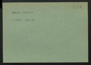 Thies, Richard