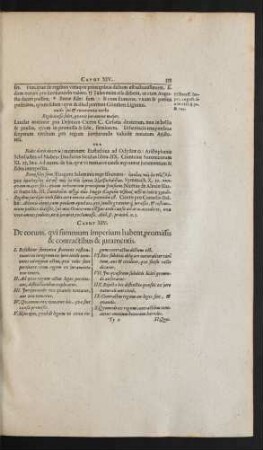 XIV. De eorum, qui summum imperium habent, promissis & contractibus & juramentis.
