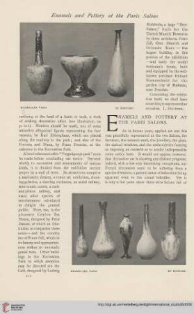 35.1908 = Nr. 139: Enamels and pottery at the Paris Salons