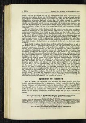 Sprechstelle der Redaktion