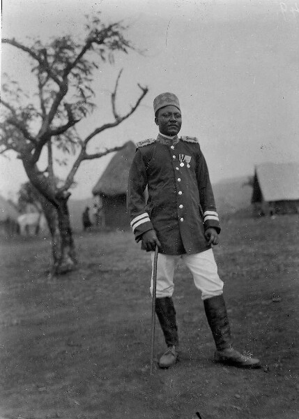 Njoya in Uniform