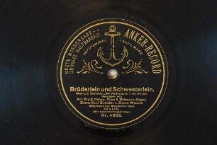 Brüderlein und Schwesterlein : Chor a. d. Operette "Die Fledermaus" / von Strauß