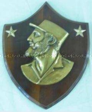 Relief mit Porträt von Fidel Castro