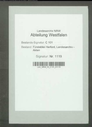 Protokoll über die Inthronisation der Äbtissin Friderike Charlotte Leopoldine Luise Prinzessin in Preußen