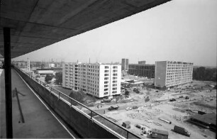 Berlin: Blick von der Dachterrasse des VAGO (Frankreich) Hauses