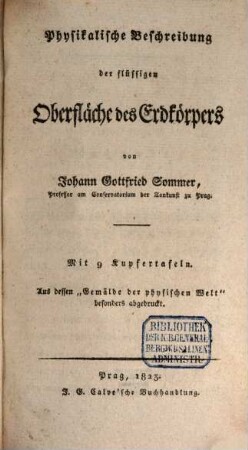 Physikalische Beschreibung der flüssigen Oberfläche des Erdkörpers