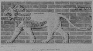 Babylon, Löwe von der Prozessionsstrasse