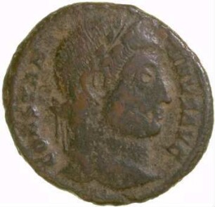 Münze, Follis, 328 - 329