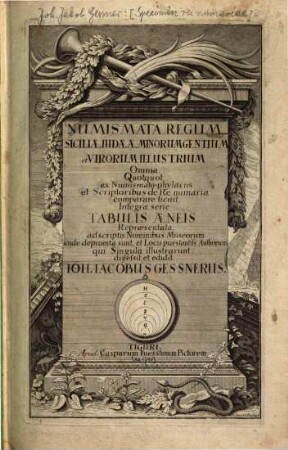 Specimen rei nummariae, [2]. [Tafelband]