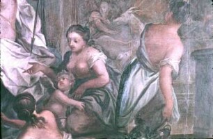 Diana entdeckt die Schwangerschaft Callistos