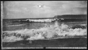 Kalifornien. The Pacific by Moonlight