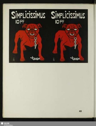 [Heine, Simplicissimus (Doggen) – 1897]