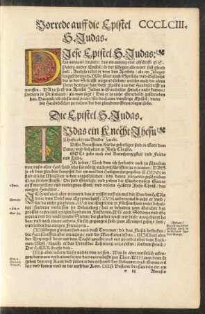 Vorrede auff die Epistel S. Judas.