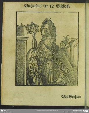 Gerhardus der 12. Bischoff