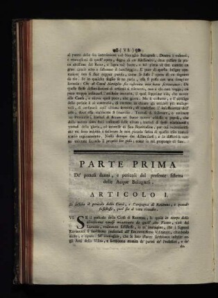 Parte Prima