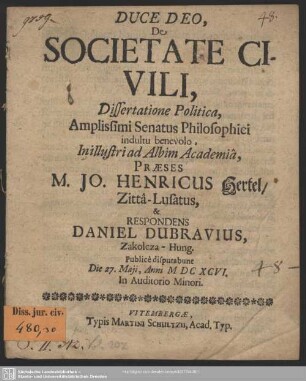 De societate civili