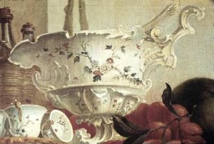 Stilleben mit einer Bowle