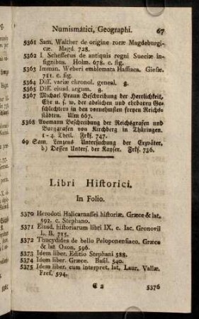 67-77, In Folio.