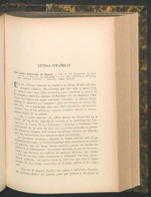 Letras españolas