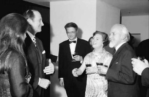 Freiburg: Kongresshaus Freiburg; Ministerpräsident Filbinger, Rudolf Riester u.a.