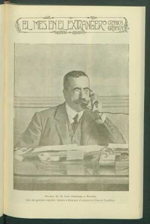 Excmo. Sr. D. José Canalejas y Méndez.