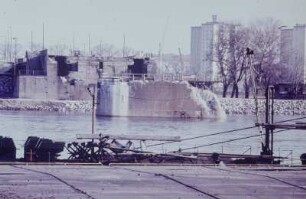Einsturz der Reichsbrücke Wien, echte Ketten-Hänge-Brücke