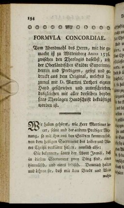 Formula Concordiae.