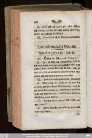 Vier und vierzigstes Gespräch.