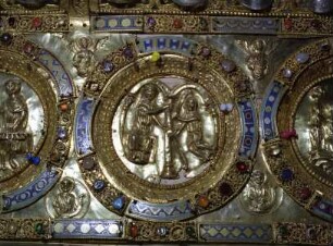 Schrein des heiligen Maurus — Herodias und Salome