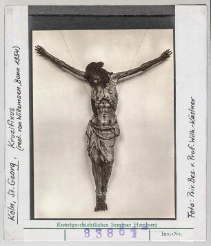 Köln: St. Georg, Kruzifix (restauriert von Willemsen 1954)