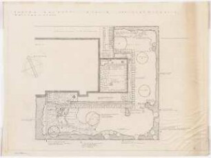 Garten Kallkoff, Berlin: Gartenplan 1:100