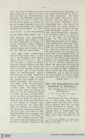 34: Zwei neue Schmuckstücke der Liebfrauenkirche zu Ravensburg
